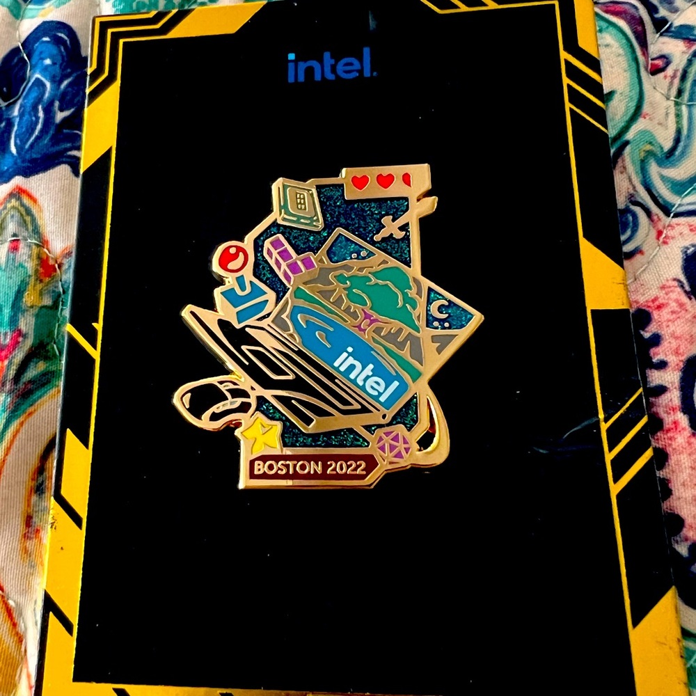 Pax East 2022 Intel Gaming Pin